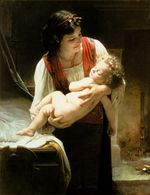 Bouguereau - Lullaby - Thumbnail